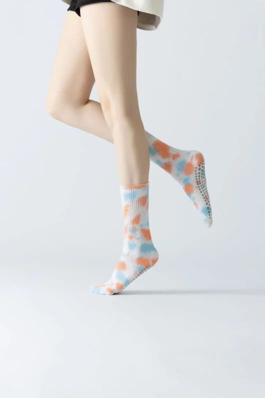 Yoga Choice Socks: Tie-Dye | No Slip - Image 13