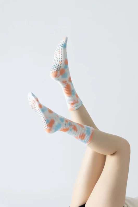 Yoga Choice Socks: Tie-Dye | No Slip - Image 7