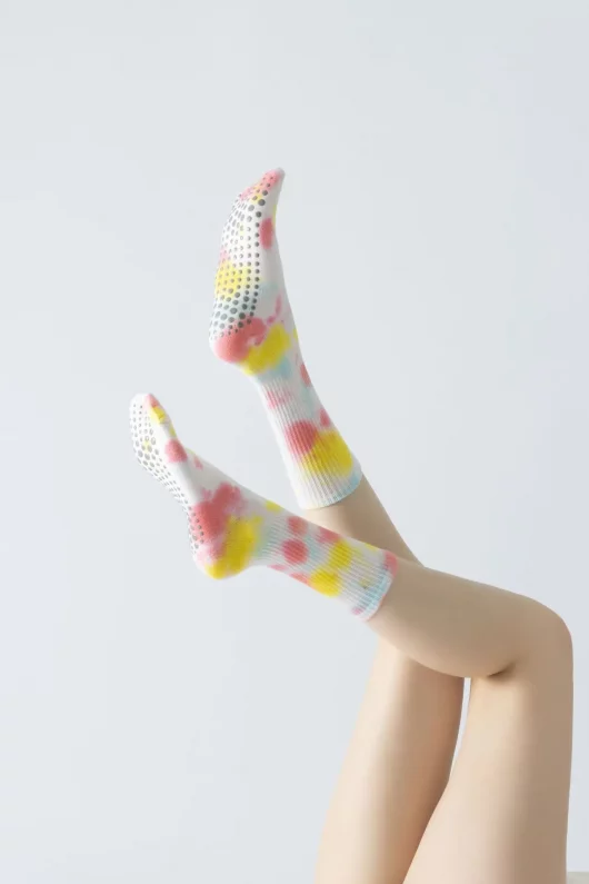 Yoga Choice Socks: Tie-Dye | No Slip - Image 17