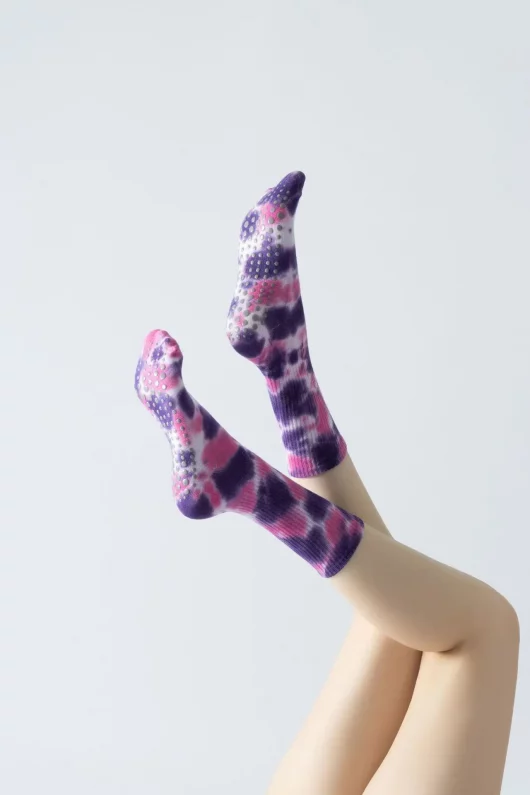 Yoga Choice Socks: Tie-Dye | No Slip - Image 16