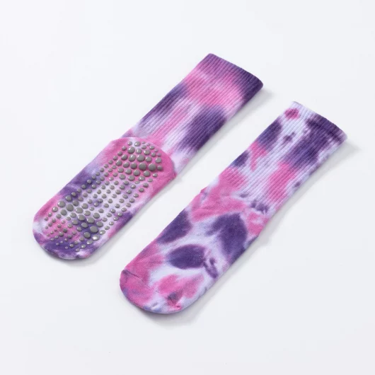 Yoga Choice Socks: Tie-Dye | No Slip - Image 6