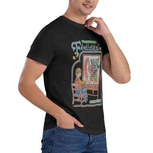 Who Needs Feelings Unisex Tee - Image 17