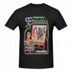 Who Needs Feelings Unisex Tee