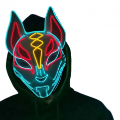 Electric Futurism Mask